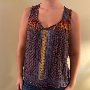 Mandala tank top size small/medium.